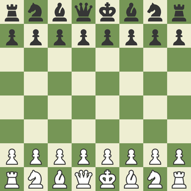 Starting Chess Board